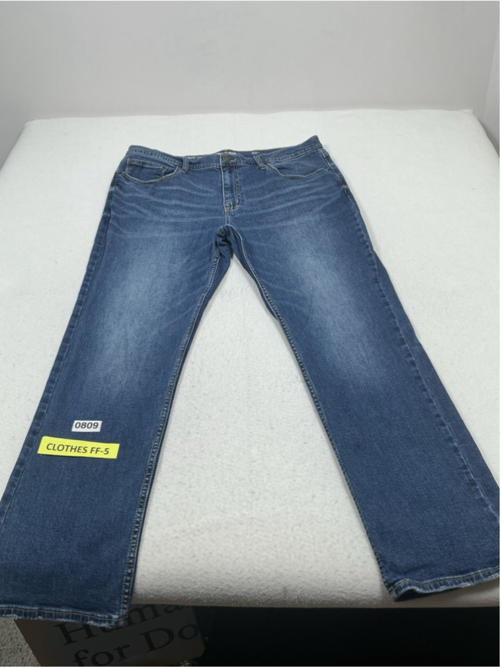 Mens Excellent Goodfellow & Co Straight Retro Blue Jeans 38x32